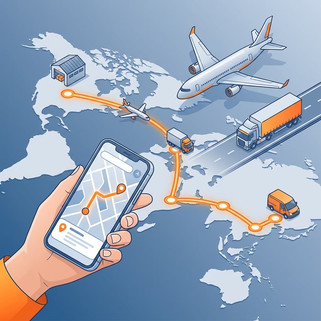 Real-time shipment tracking and visibility for air cargo.