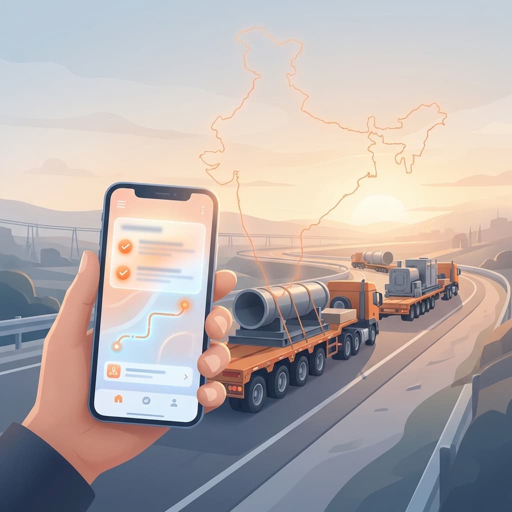 Planning and tracking visibility for heavy duty trailer movement.